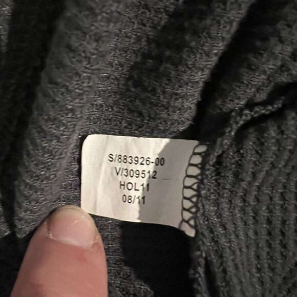 Banana Republic Heritage Gray Ribbed Long Sleeve Top With Front Zipper Size XS - Picture 5 of 9